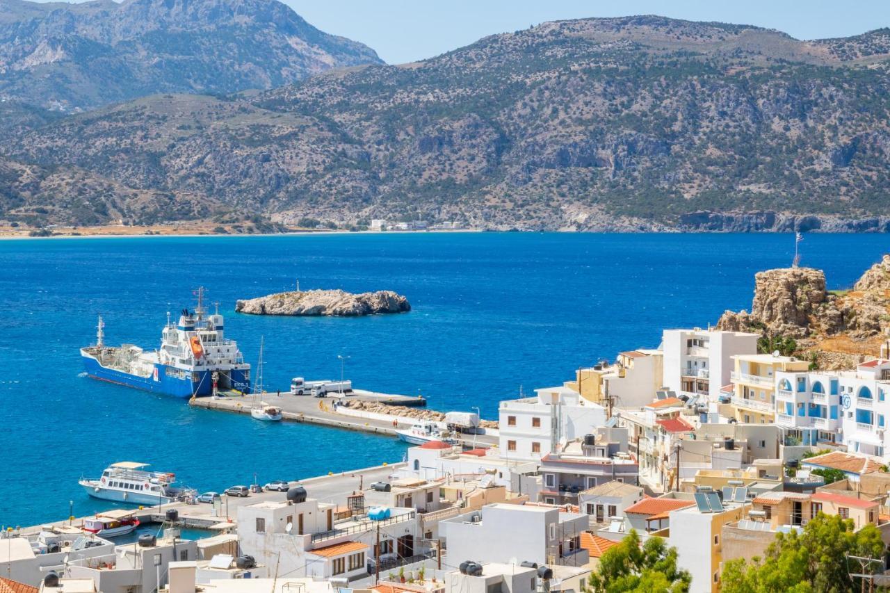 Appartement Harbor View à Karpathos Extérieur photo